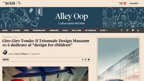 Rassegna stampa Mostra "Giro Giro Tondo Design for Children" Triennale 2017