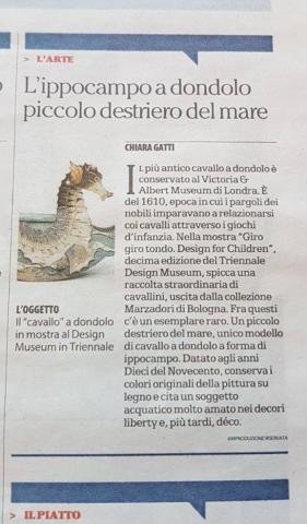 Rassegna stampa Mostra "Giro Giro Tondo Design for Children" Triennale 2017